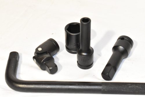 Gépi dugókulcs készlet 1/2" 27 darabos