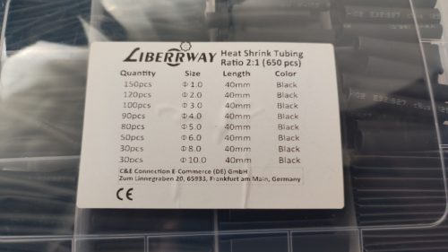 Zsugorcső készlet 650 db-os