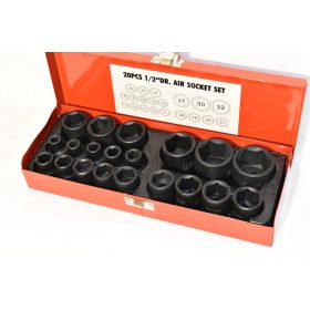 Gépi dugókulcs készlet 1/2" 20 darabos