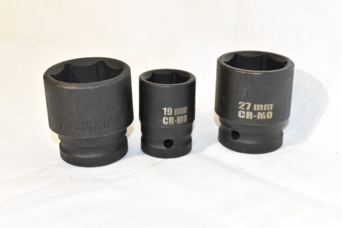 Gépi dugókulcs készlet 1/2" 20 darabos