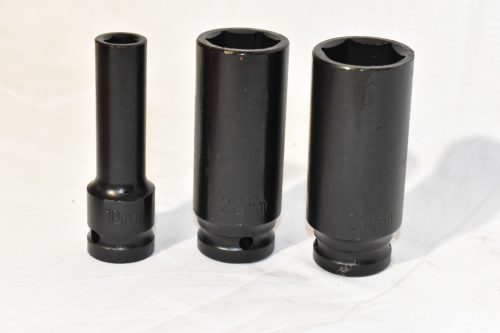 Gépi hosszított dugókulcs készlet 1/2" 10 db-os