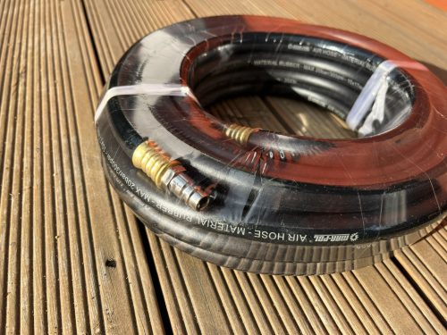 10 m-es Pneumatikus tömlő, kompresszor tömlő