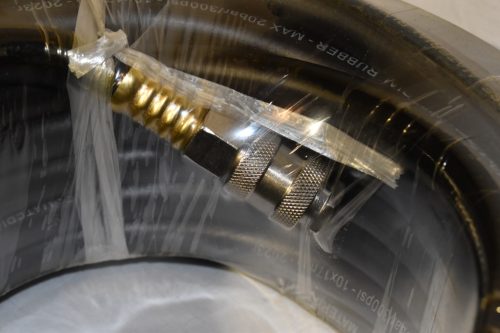 15 m-es Pneumatikus tömlő, kompresszor tömlő