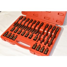   Hosszított TORX készlet 1/2"-os csatlakozással, 26 darabos