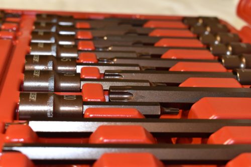 Hosszított TORX készlet 1/2"-os csatlakozással, 26 darabos