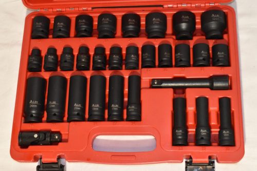 Gépi dugókulcs készlet 1/2" 32 db-os