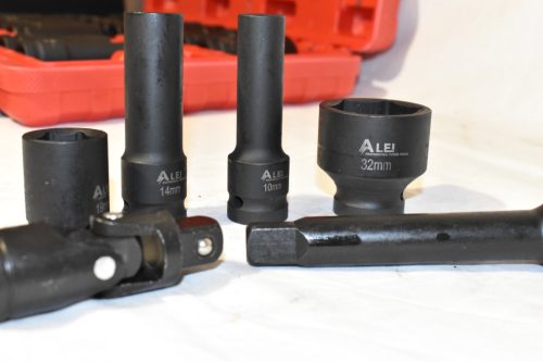 Gépi dugókulcs készlet 1/2" 32 db-os