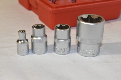 E-TORX, Belső torx készlet, 14 darabos