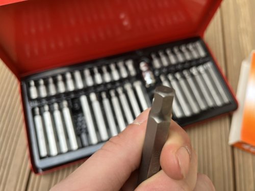 Torx és Imbusz bit készlet 40 részes 