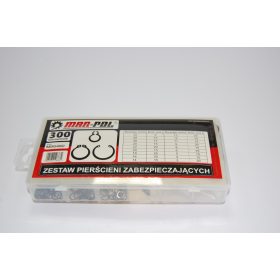 300 db-os zégergyűrű készlet