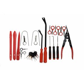   Kárpit, díszítőelem leszedő, patentkiszedő készlet, 43 db-os