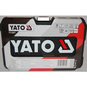 YATO 38 db-os dugókulcs készlet 1/4"
